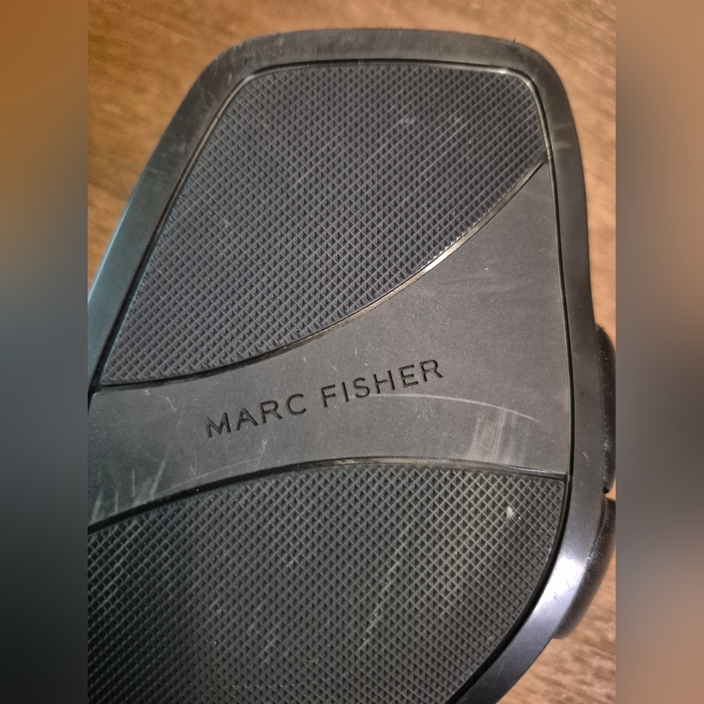 Marc Fisher Black Braided Women's Heels - Picture 7 of 7